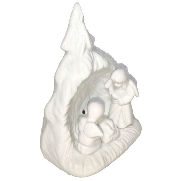 Vintage Christmas Around The World Lighted Nativity Bone China, pre-owned - Picture 3 of 10